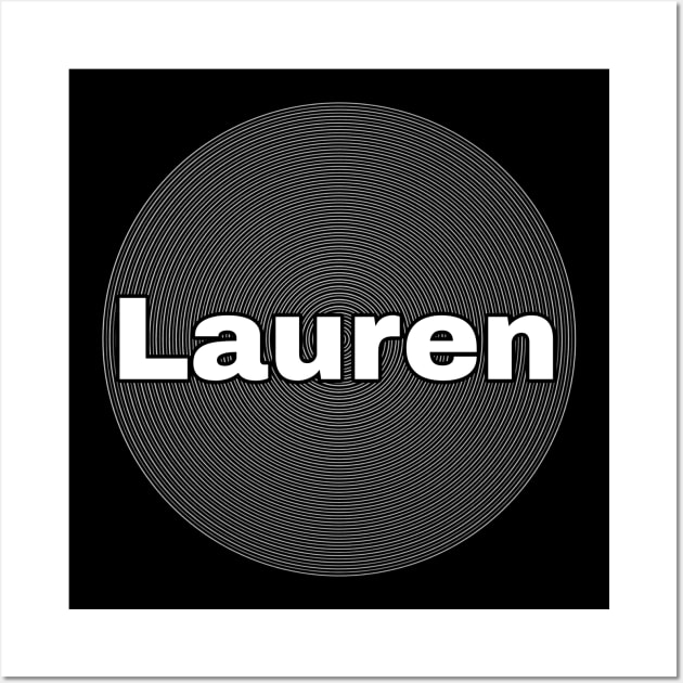 Lauren  name Wall Art by teedesign20